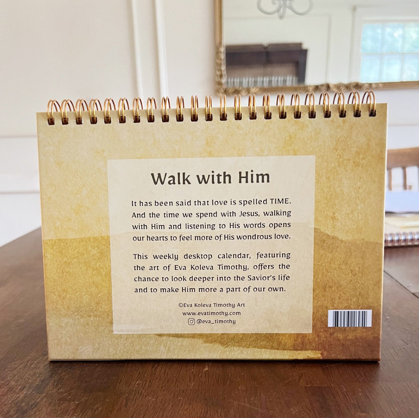 Walk With Him (Desktop Calendar)
