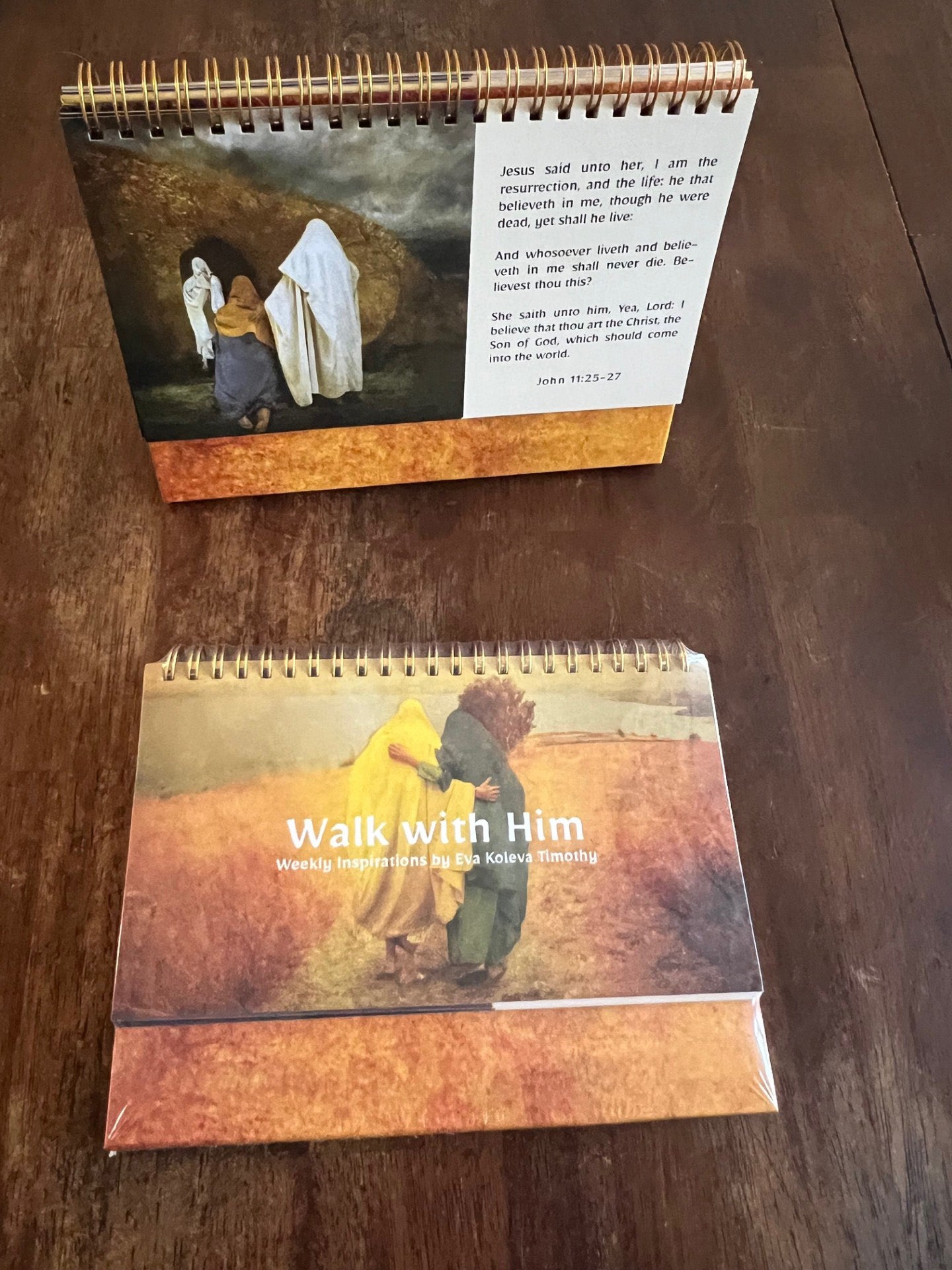 Walk With Him (Desktop Calendar)